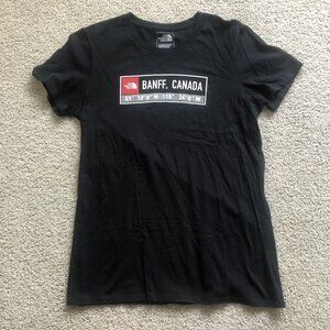 The North Face Banff Canada Short Sleeve T-Shirt Women's Medium Black